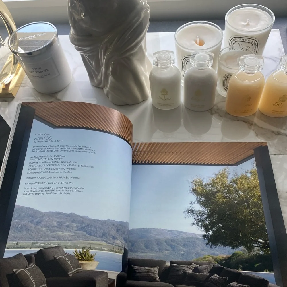 RH DESIGNER COFFEE TABLE BOOK